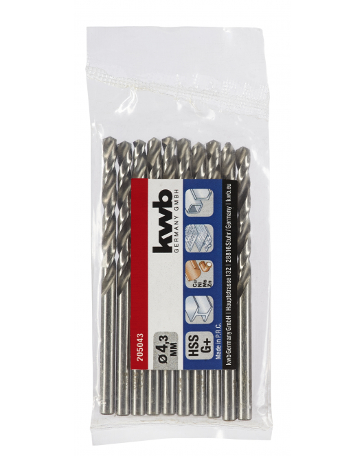 SILVER STAR HSS-G BOREN 4,3 MM