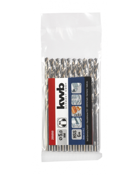 SILVER STAR HSS-G BOREN 5,0 MM