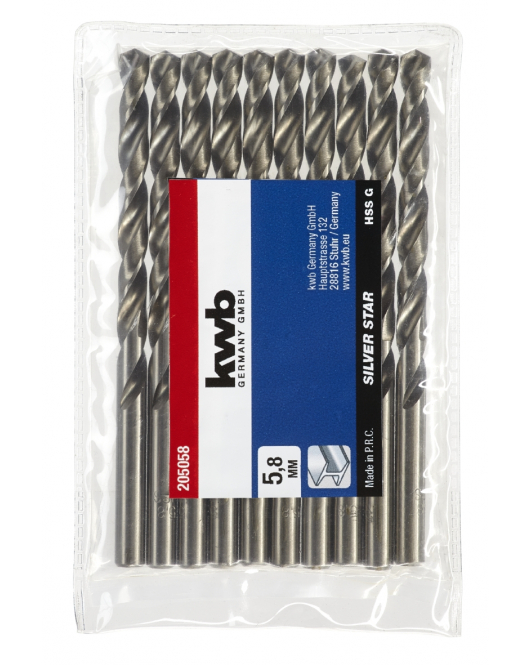 SILVER STAR HSS-G BOREN 5,8 MM