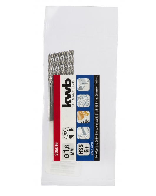 SILVER STAR HSS-G BOREN 1,6 MM