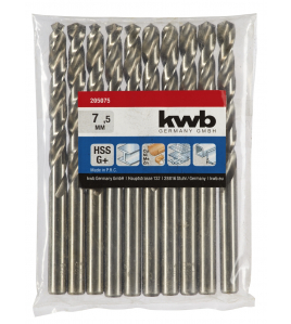 SILVER STAR HSS-G BOREN 7,5 MM
