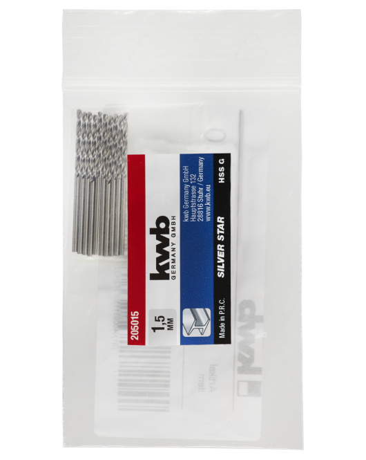 SILVER STAR HSS-G BOREN 1,5 MM