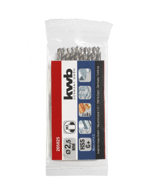 SILVER STAR HSS-G BOREN 2,5 MM