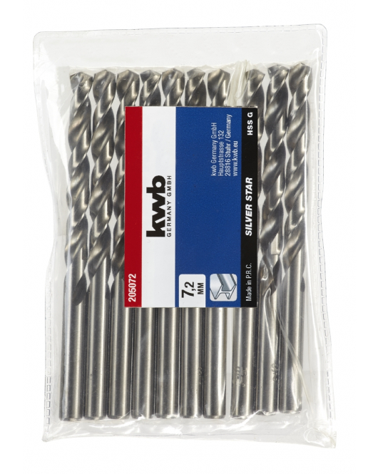 SILVER STAR HSS-G BOREN 7,2 MM