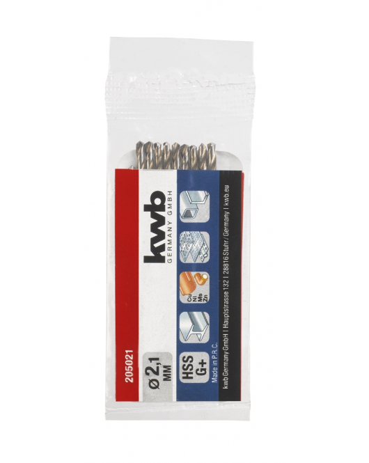 SILVER STAR HSS-G BOREN 2,1 MM