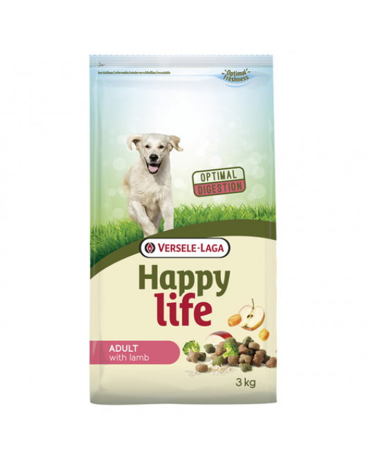 HAPPY LIFE ADULT LAMB 3 KG LAM