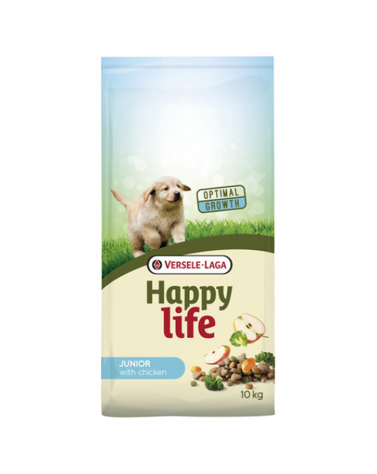 HAPPY LIFE JUNIOR CHICKEN 10 KG KIP