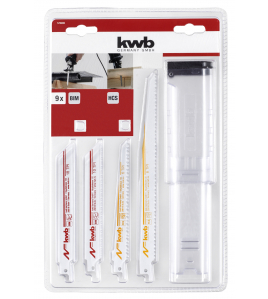 RECIPROZAAGBLADENSET 9-DELIG