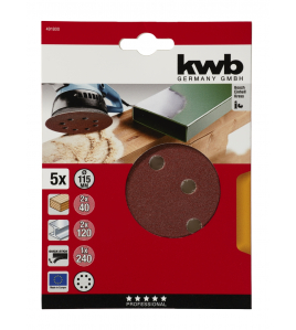 KLIT SCHUURSCH. 115 MM SORT.