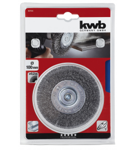 SCHIJFBORSTEL STAAL 100 MM FIJN