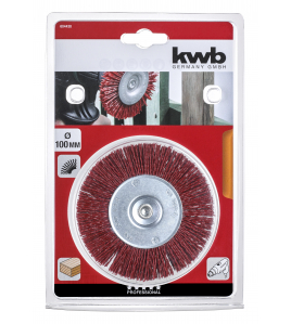 SCHIJFBORSTEL NYLON 100 MM GROF