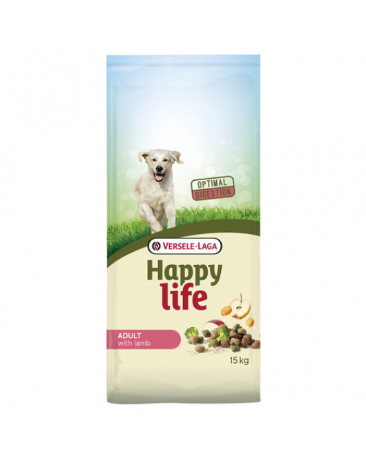 HAPPY LIFE ADULT LAMB 15 KG LAM