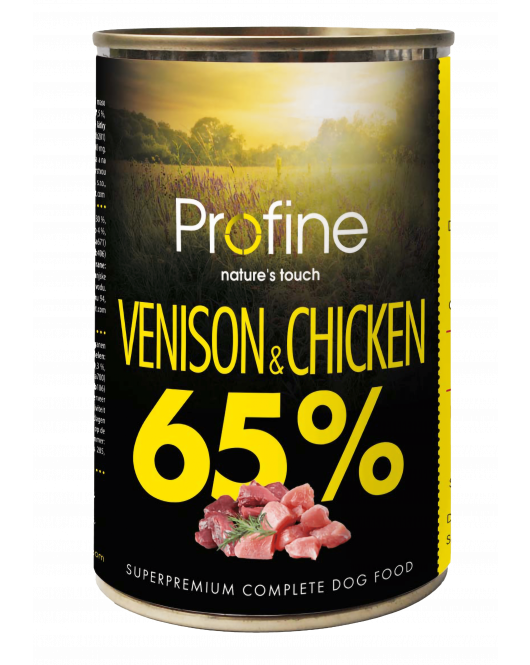 PROFINE 65% VENISON & CHICKEN 400 GR