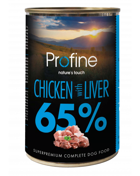 PROFINE 65% CHICKEN & CHICKEN LIVER 400 GR