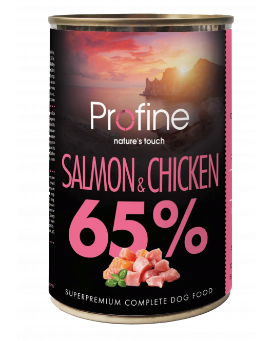 PROFINE 65% SALMON & CHICKEN 400 GR