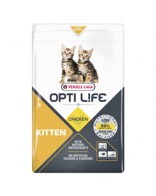 OPTI LIFE CAT KITTEN 2.5 KG KIP