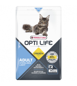 OPTI LIFE CAT STERILISED/LIGHT 1 KG KIP OPTI LIFE CAT STERILISED/LIGHT 1 KG KIP