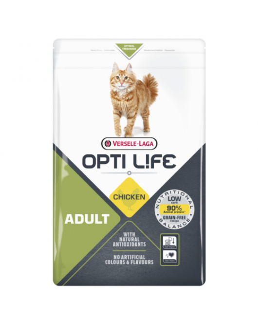 OPTI LIFE CAT ADULT 2.5 KG KIP