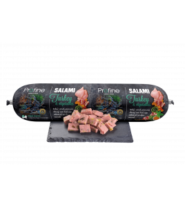 PROFINE SALAMI KALKOEN &amp; GROENTEN 800 GR