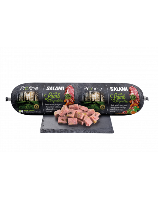 PROFINE SALAMI LAM & GROENTEN, 800 GR