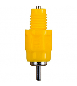 KUIKENDRINKNIPPEL RVS, 1/8&quot; BUITENDRAAD, 3MM PIN