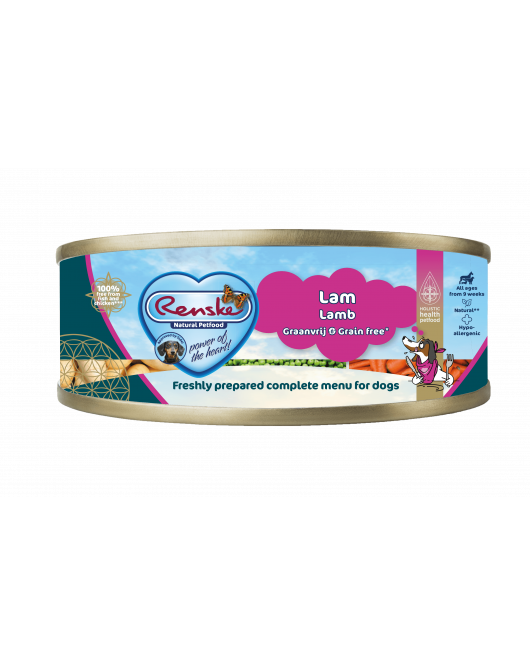 RENSKE HOND BLIK LAM GRAANVRIJ 95 GR