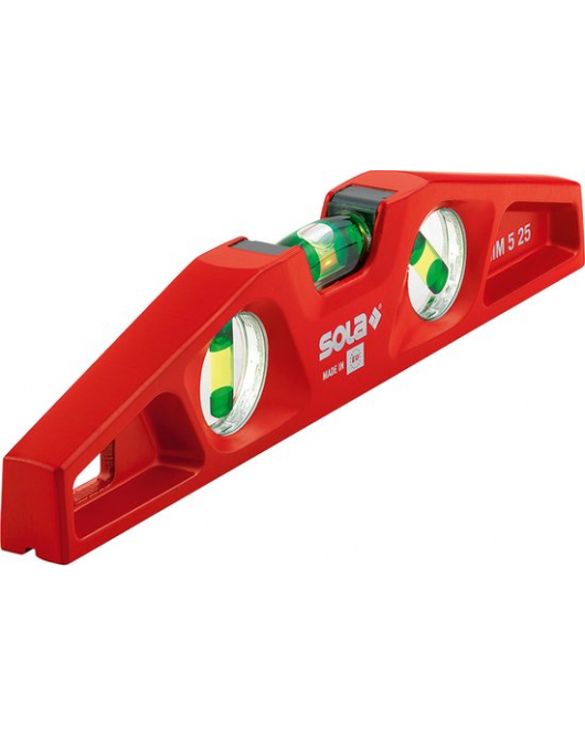 SOLA TORPEDOWATERPAS ALU GEGOTEN 25CM