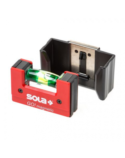 SOLA GO! MAGNETIC CLIP COMPACT WATERPAS