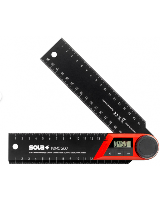SOLA HOEKMETER ELEKTRONISCH WMD 500