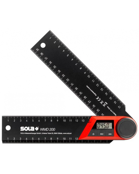 SOLA HOEKMETER ELEKTRONISCH WMD 200