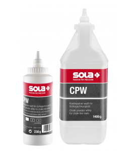 SLAGLIJNPOEDER CPW 230 WIT, FLACON MET 230G