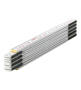 VOUWDUIMSTOK HOUT 2MTR/10-LEDIG HW2/10 WIT, EG-KLASSE 3 HW2/10SB VOUWDUIMSTOK HOUT 2MTR/10-LEDIG HW2/10 WIT, EG-KLASSE 3 HW2/10SB