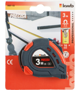 ROLBANDMAAT PRECISA 3 MTR
