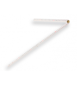 DUIMSTOK 1 METER GLASFIBER WIT. DUIMSTOK 1 METER GLASFIBER WIT.