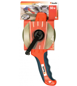 STALEN MEETBAND 50 MTR. MET HAAK