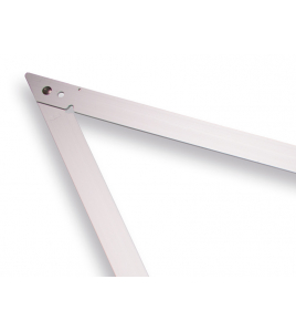 LABORA OPVOUWBARE ALUMINIUM VOUWHAAK IN NYLON DRAAGTAS, AFMETING 120X1 LABORA OPVOUWBARE ALUMINIUM VOUWHAAK IN NYLON DRAAGTAS, AFMETING 120X1