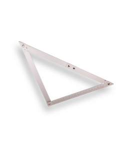 LABORA OPVOUWBARE ALUMINIUM VOUWHAAK IN NYLON DRAAGTAS, AFMETING 60 X LABORA OPVOUWBARE ALUMINIUM VOUWHAAK IN NYLON DRAAGTAS, AFMETING 60 X