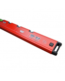 WATERPAS LOODGIETER 700MM 2 LIBELLEN