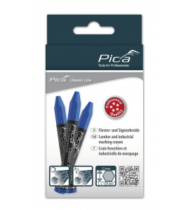 PICA 12ST 590/41 MARKEERKRIJT PRO 12X120MM BLAUW PICA 12ST 590/41 MARKEERKRIJT PRO 12X120MM BLAUW