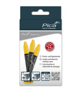 PICA 12ST 590/44 MARKEERKRIJT PRO 12X120MM GEEL PICA 12ST 590/44 MARKEERKRIJT PRO 12X120MM GEEL