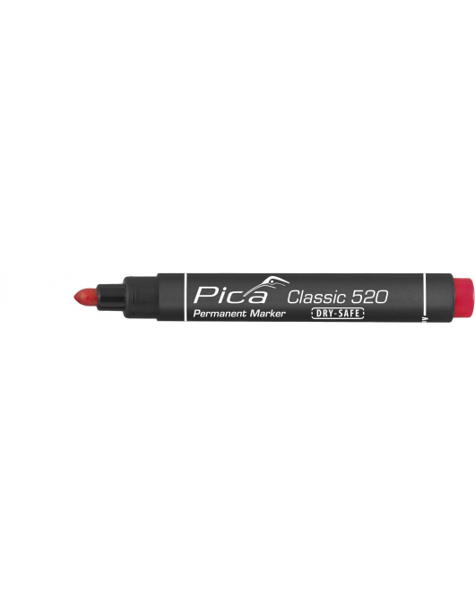 PICA 10ST 520/40 PERMANENT MARKER 1-4MM ROND ROOD