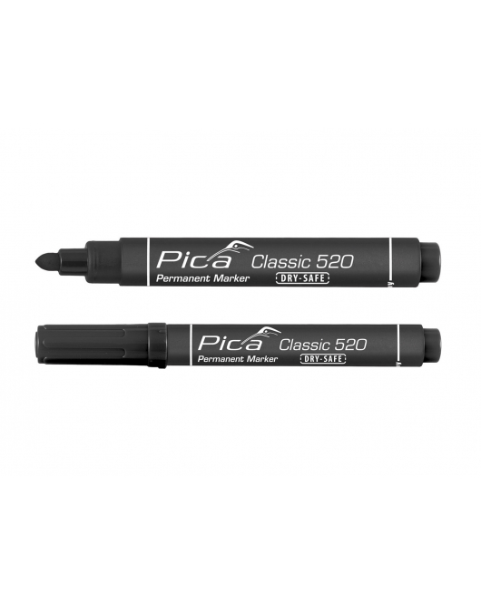 PICA 520/46 PERMANENT MARKER 1-4MM ROND ZWART