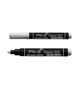PICA 522/52 PERM. MARKER 1-4MM RONDE PUNT WIT