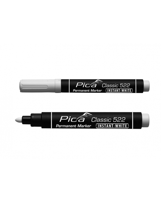 PICA 522/52 PERM. MARKER 1-4MM RONDE PUNT WIT