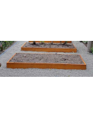 KANTOPSLUITING GEZET CORTENSTAAL 12X150CM