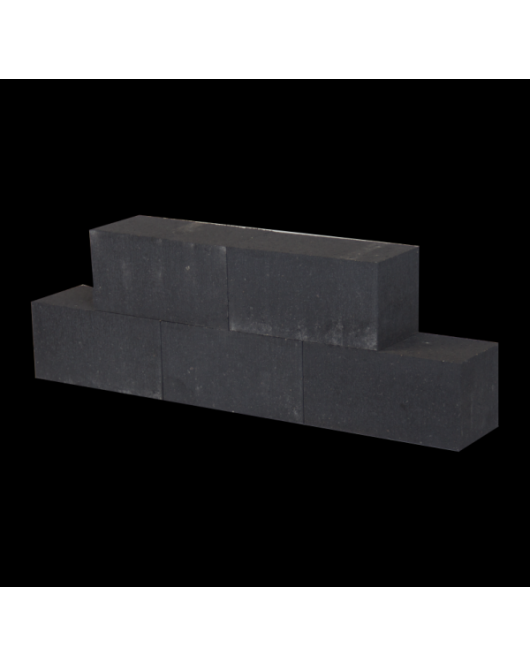 PATIOBLOK STRAK 15X15X45CM ZWART