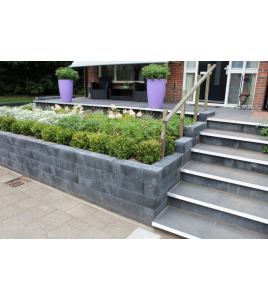 PATIOBLOK STRAK 15X15X60CM ZWART (STAPELBLOKKEN) PATIOBLOK STRAK 15X15X60CM ZWART (STAPELBLOKKEN)