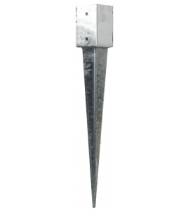 PAALPUNTHOUDER 91X91X750MM