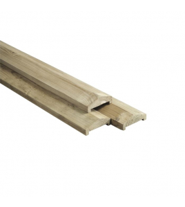 AFDEKLAT DAKPROFIEL 180CM GEIMPREGNEERD GRENEN