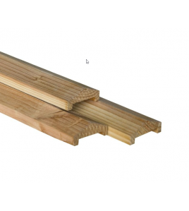 AFDEKLAT DAKPROFIEL 180CM DOUGLAS